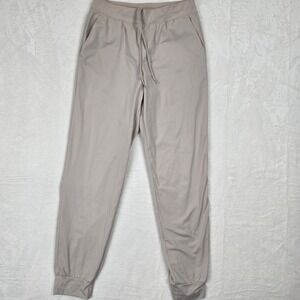 Uniqlo Airism Size Small Tan Performance Active Jogger Pants Women's Stretch